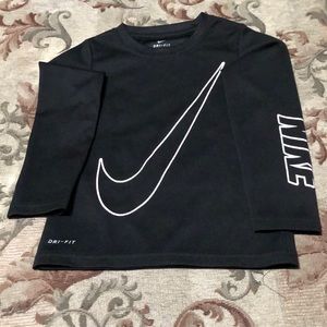 Nike dri-fit long sleeve shirt 4T boys